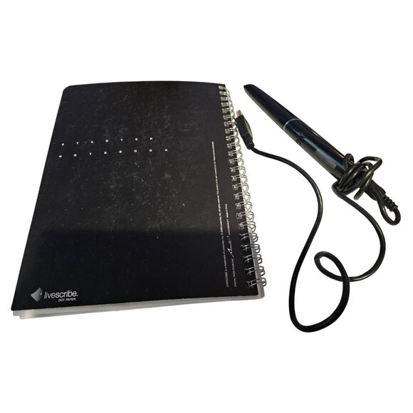 LiveScribe Starter Notebook Echo Smartpen 2GB Instructions FOR PARTS Not Working - Picture 2 of 8